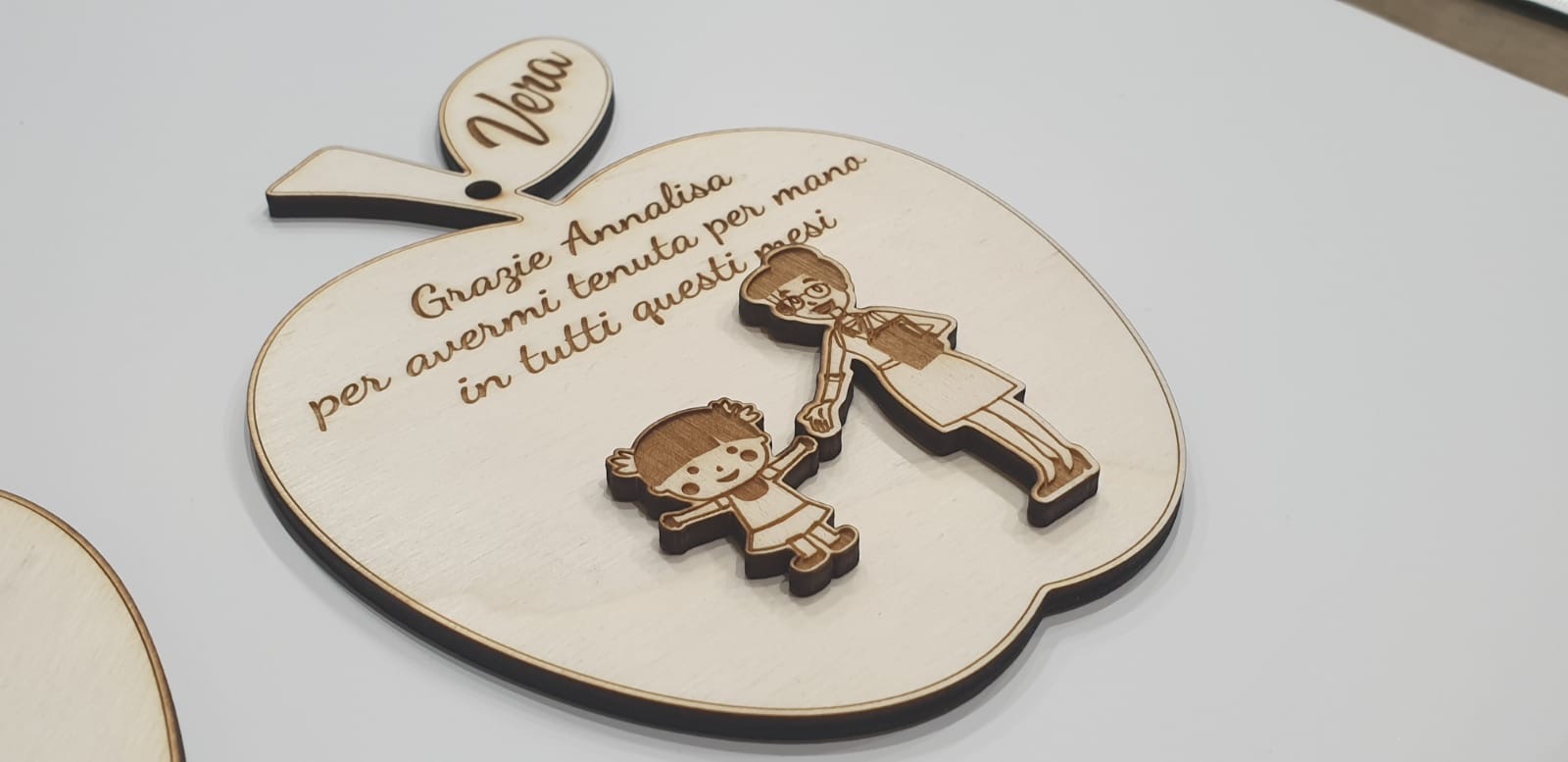 Regalo in legno per maestre — foto 1