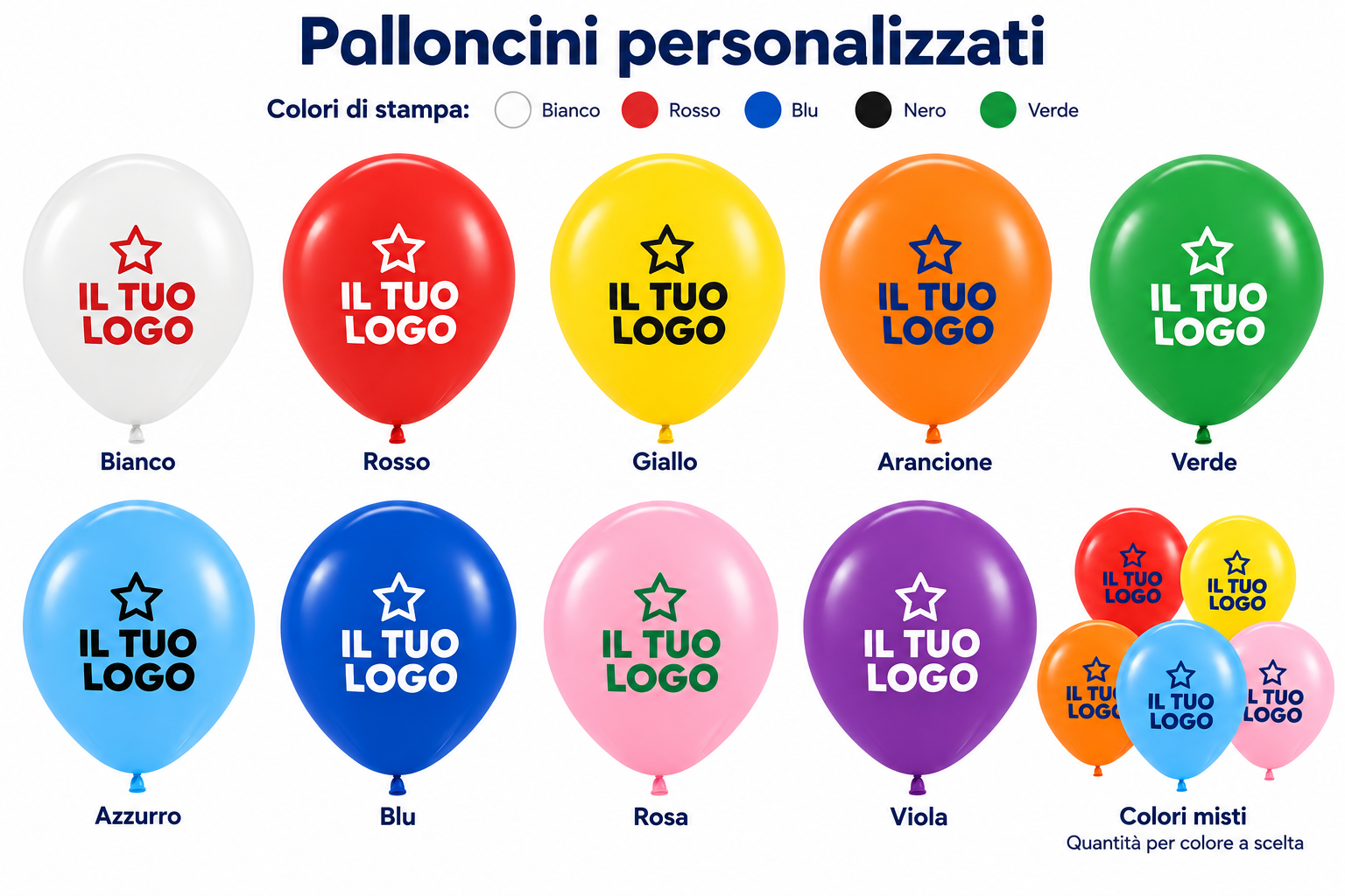 Palloncini personalizzati con logo