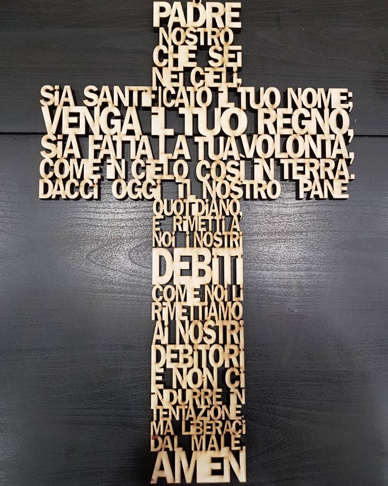 Croce Padre Nostro — foto 2