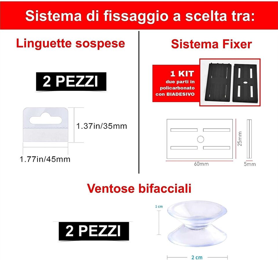 GFD – Targa Auto con Nome o Frase Personalizzata in Alluminio 3 mm – 36 x 11cm – Disponibile Diversi sistemi di fisaggio a Scelta per poterla Fissare in Auto – Made in Italy